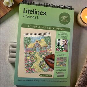 FlowArt Meditative Dotting Kit - Cozy Cottage